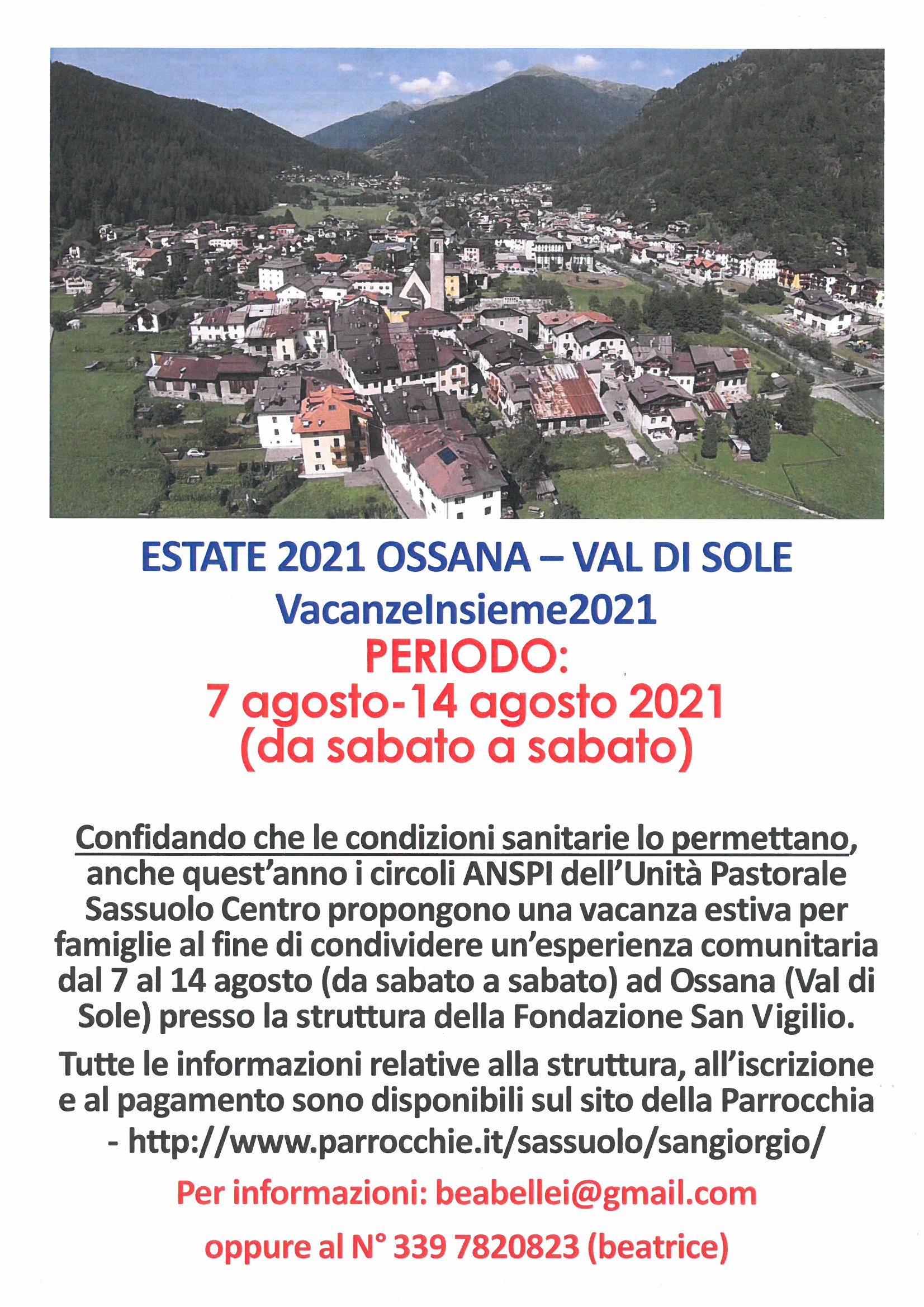Orari Messe Val Di Sole 2021